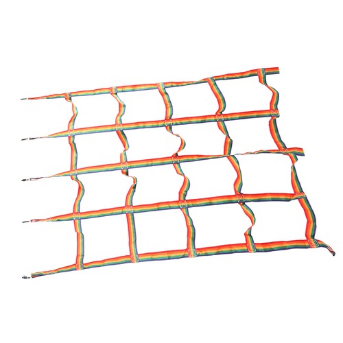 57 X 72 Inch Climbing Net Kids Climbing Rope Ladder PP Fiber High Loa FD - Picture 3 of 22