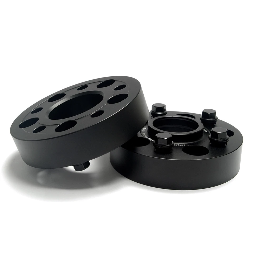 4Pc 35mm Aluminum Billet Wheel Spacers 5x112 66.6 for Audi A4 S4 RS4 A5 S5 RS5 — 第 3/4 张图片