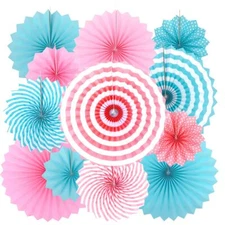 Gender Reveal Party Hanging Decorations - Boy or Girl Reveal Gender Baby Show...