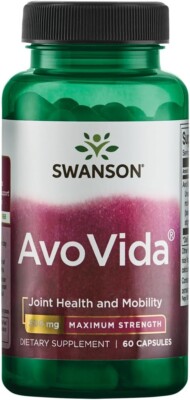 SWANSON, AVOVIDA Gelenkgesundheit und Mobilität 300mg 60 Kapseln SUPER PREIS