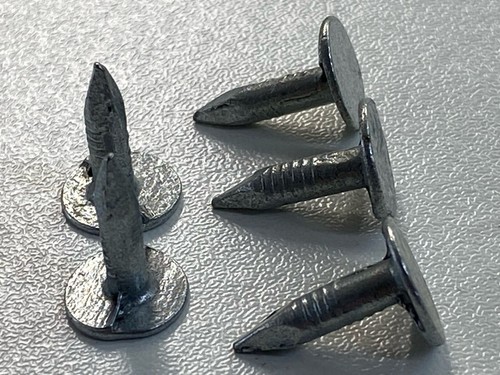 Clout Felt Nails Shed Roof Galvanised Extra Large Head 13mm 15mm 20mm 25mm hutch - Picture 8 of 15
