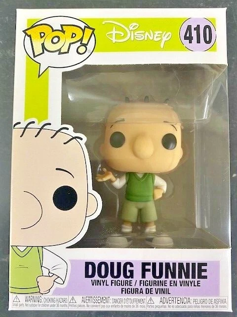 Funko Pop Vinyl 410 Doug Funnie from Disney s Doug eBay