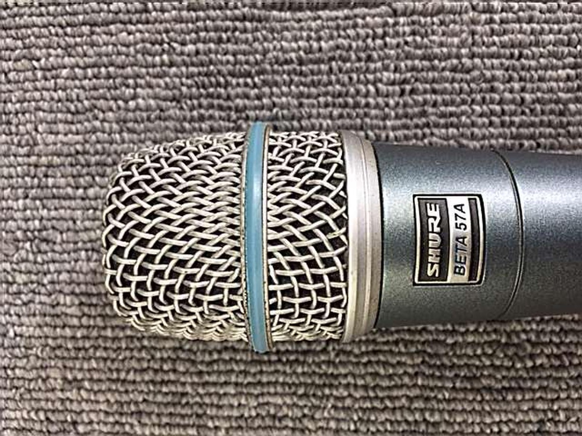 SHURE BETA 57A ほぼ未使用 Shure BETA 57A Cardioid Dynamic Microphone - Excellent Condition
