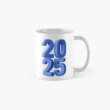 HAPPY NEW YEAR 2025 STICKERS Classic Mug , Gift For Family
