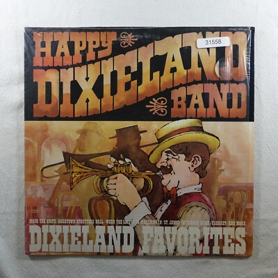 Happy Dixieland Band Dixieland Favorites w/ Shrink LP Vinyl Record Album