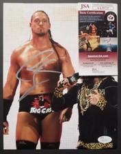 BIG CASS Signed Autographed WWE SAWFT SMACKDOWN RAW 8x10 Photo. JSA