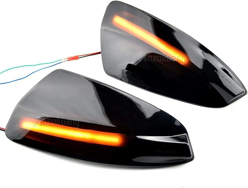 Mirror Turn Signal Indicator Exterior Mirror For Mercedes C-Class W204 S204 2007-2014 - Image 4 of 4