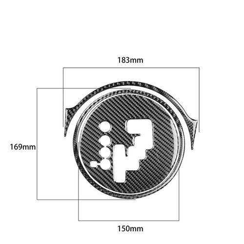 Carbon Fiber Center Console Gear Shifter Panel Trim 3PCS For Mazda MX-5 Miata - Picture 4 of 12
