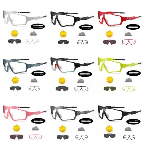 Photochromic Sunglasses Sports MTB Bike Bicycle Eyewear Cycling Glasses - Picture 15 of 25
