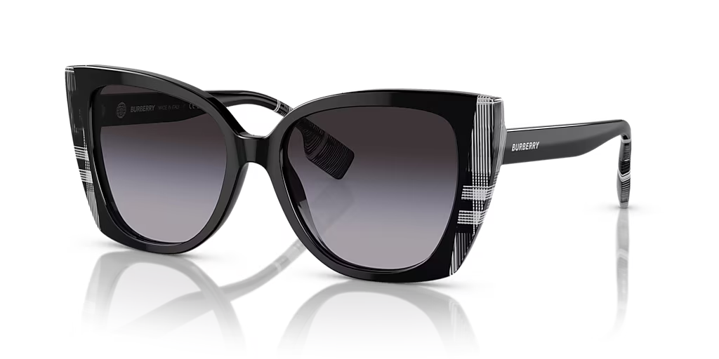 Burberry Sunglasses BE4393-40518G-54 New with tags Amazon.com: BURBERRY Sunglasses BE 4393 40518G Meryl Black  main image 3