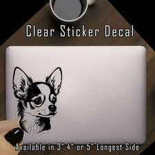Chihuahua Dog Decal Sticker for Car, Truck, Laptop, Tumbler