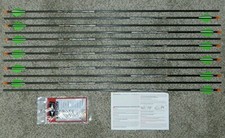 New 12 Easton Axis SPT 300 Spine 5mm Arrows- 10.7 GPI-Cut/Insert Av