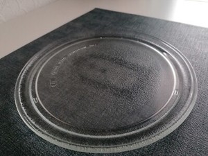 Mikrowellenteller, Drehteller Ø 24,5 cm, Glas - Transparent