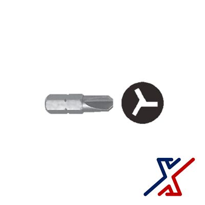 # 2 Tri-wing / Tri-point / Y-type Driver Bit, 1'' Long by X1 Tools