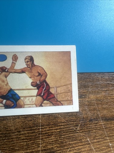 1964 Lamberts Sports and Games #12 Boxing Tobacco Card Vintage - Picture 4 of 10