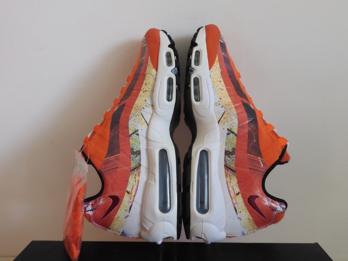 Nike Air Max 95 / DW Dave White Fox Cayenne-Team Maroon Sz 13 Rare