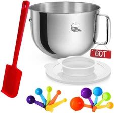 KN2B6PEH 6QT Bowl-Lift Stand Mixer Bowl, Compatible with Kitchenaid Professio...