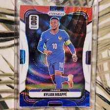 2026 Panini Prizm FIFA World Cup Kylian Mbappe Red, White, Blue Prizm #40 FRANCE