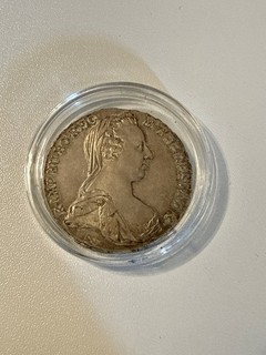 Austria 1780 SF Maria Theresa Thaler Silver Restrike Coin 1 Taler KM# 226 .833