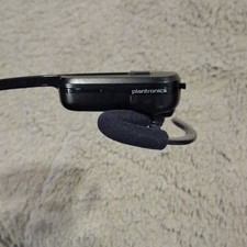 Plantronics 1100 Series Bluetooth Single Ear-Hook Headset w/ Boom Mic Black