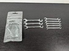 Klutch 8-pc Mini Metric Ignition Wrench Set 35940 w/ Pouch – 5mm to 11mm