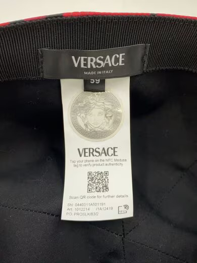 VERSACE/Cap/--/Polyester/Multicolor/All-over Patt… - image 5