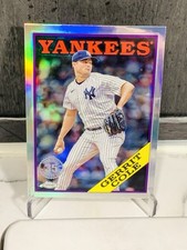 Gerrit Cole Refractor Topps Chrome Anniversary 2023 Yankees