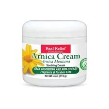Soothing Arnica Cream, Non-Greasy & Hypoallergenic - Ideal for Massage Therapy