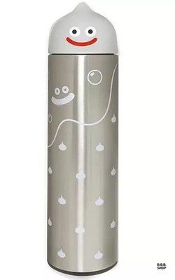 Dragon Quest Metallschleim Edelstahl Flasche Reisebecher lizenziert