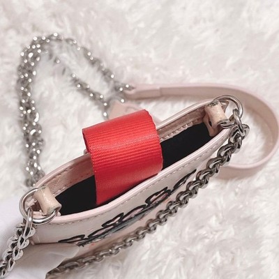 ♡♡ Kenzo Smartphone Shoulder Bag Case Chain Eye Motif Heart Limited