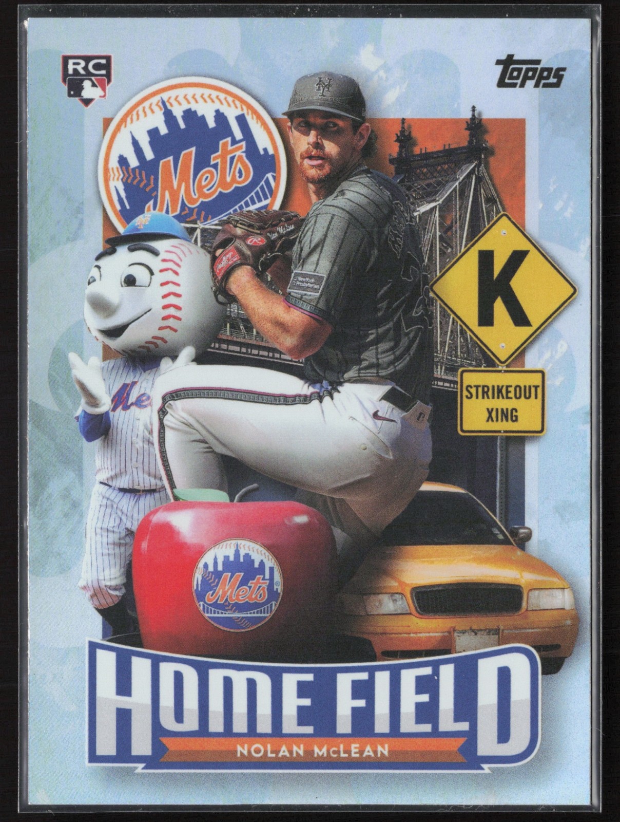 2026 TOPPS NOLAN MCLEAN HOME FIELD ADVANTAGE RC ROOKIE METS CASE HIT