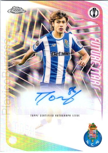 Topps Chrome 2025-26 UEFA Club Competitions Rodrigo Mora FC Porto AUTO #FSA-RM
