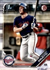2019 Bowman Draft #BD101 Anthony Prato