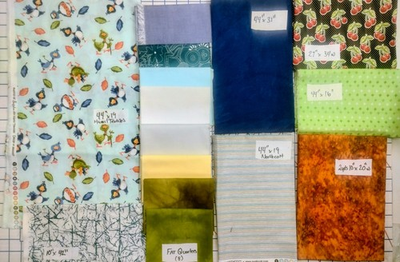 #ad #ad Suzy Bee For Hamil Textiles Bundle Over 5 Yards Cotton $14.22