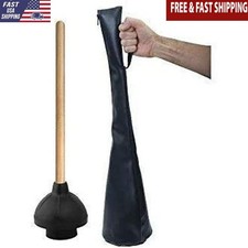 Heavy Duty Toilet Plunger Carrying Bag Universal Storage Plumbers Hotels New