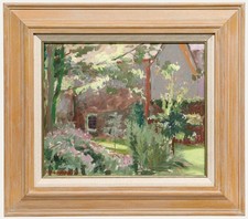 Pauline Plummer (b.1933) - Framed Contemporary Oil, Small Window at Blyth