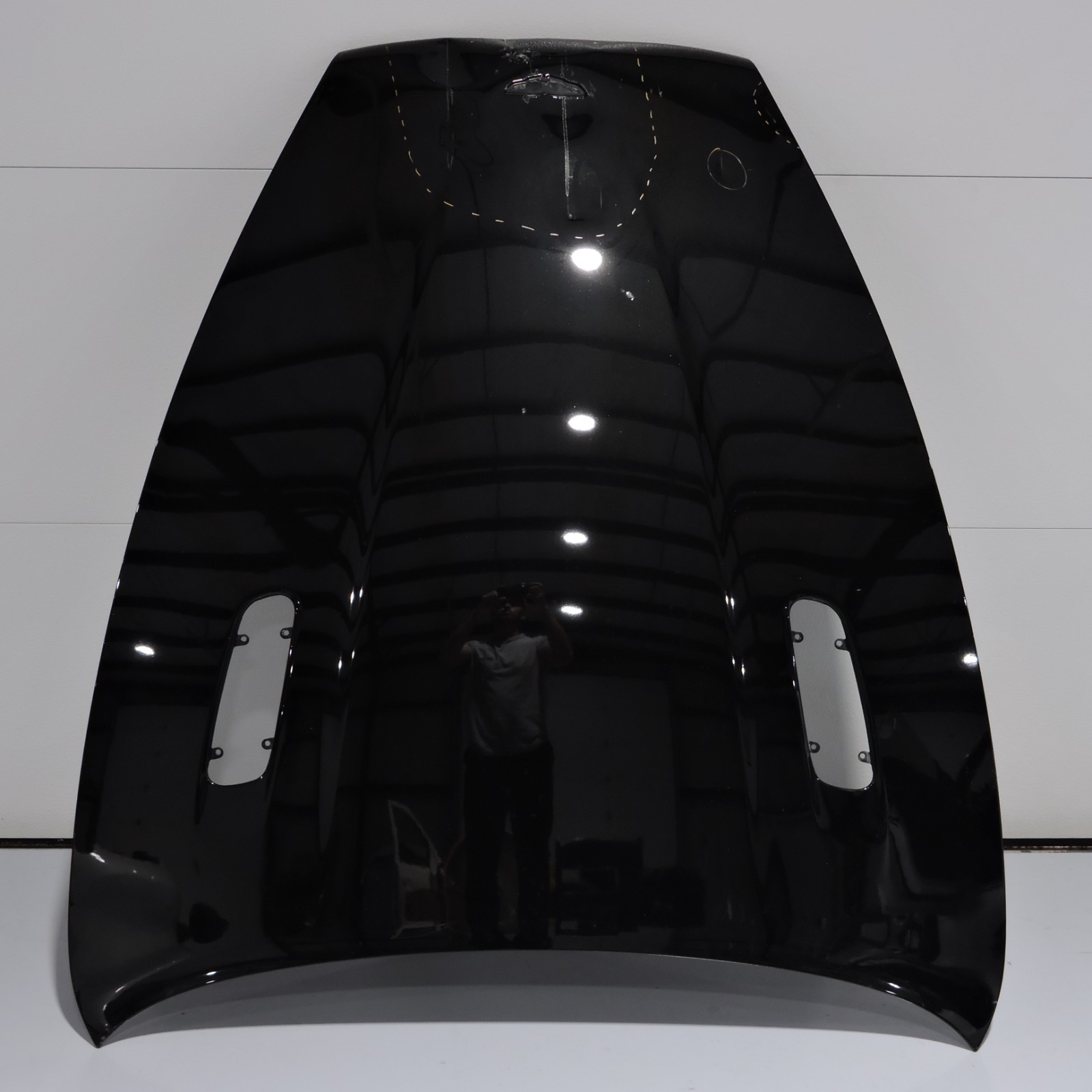 2013-2016 Aston Martin DB9 Black Front Hood Bonnet Panel Shell Cover Oem -29-K