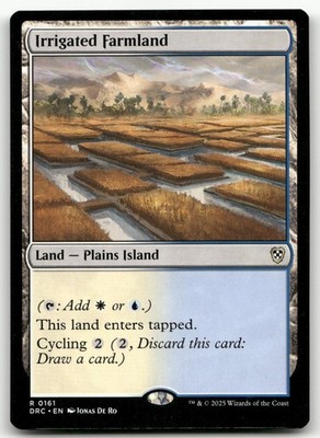 Irrigated Farmland #161 (NM) Aetherdrift DRC Magic MTG