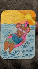 ACEO Vacation Rat Series 5/5.