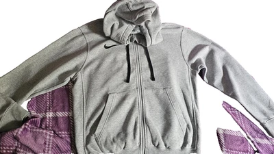 Nike Tech Fleece Full Zip Hoodie Grau Schwarz Herren Kapuzenjacke Größe S - Bild 1 von 3