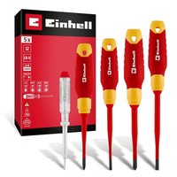 Original Einhell Elektriker-Schraubendreher-Set 5-Tlg. (Isolierte Werkzeuge, Spa
