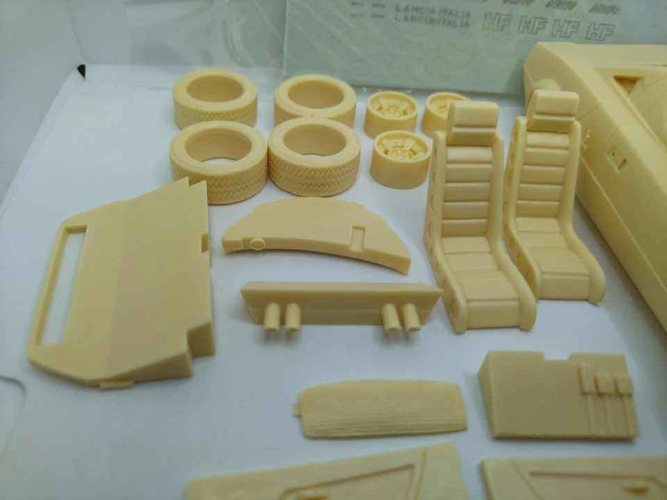 Don's 1/24 Kit Lancia Stratos Prototype One By Bertone 1971. Wow Rare! - Image 4 of 4