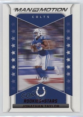 2022 Panini Rookies & Stars Man in Motion Longevity 11/80 Jonathan Taylor z7j