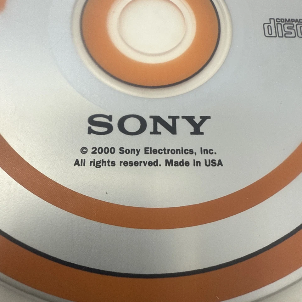 老式索尼 CD 完整专业版 1.8.1(1999 年,CD-Rom)电脑软件 — 第 2/3 张图片