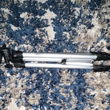 Aluminum Camera Tripod Adjustable Legs Pan Handle vivitar Pan/Tilt Head