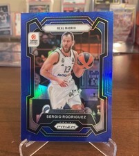 Sergio Rodriguez /199 Blue Prizm 2023-24 Panini Turkish Airlines EuroLeague #108