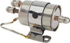 Deluxe AN6 Fuel Filter Regulator for LS Swap, 58 PSI Integrated AN6 Inlet Outlet