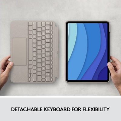 Combo Touch for iPad Pro 11-inch (1st 2nd 3rd and 4th gen)-SAND-US