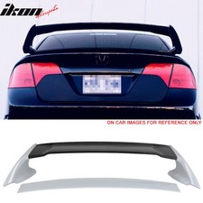 Fits 06-11 Honda Civic Mugen Style Carbon Top Trunk Spoiler Painted Nh578 White
