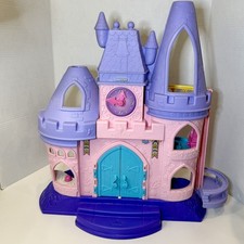 Castillo Fisher Price Little People Disney Princesa Canciones Musicales PROBADO Funcionando
